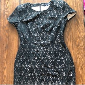 🆕 French Connection Black Lace Mini Dress